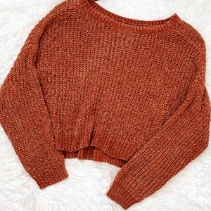 Chenille Knit Sweater